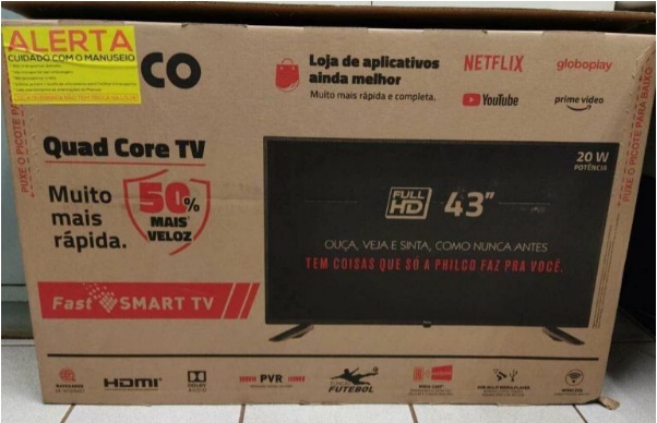 Ladrão arrependido compra nova televisão para vítima