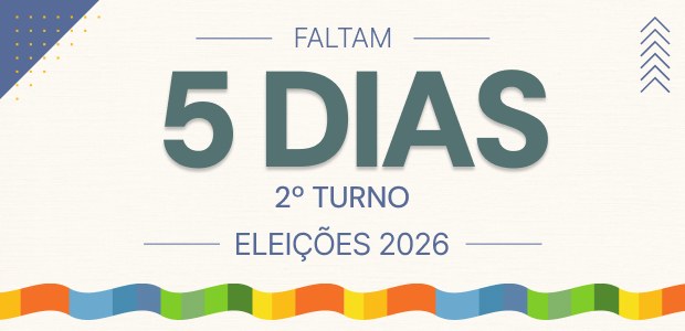 Faltam 5 dias: eleitores não podem ser presos a partir de hoje (20)